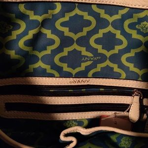 OrYany Tri-Color Leather Shoulder Bag